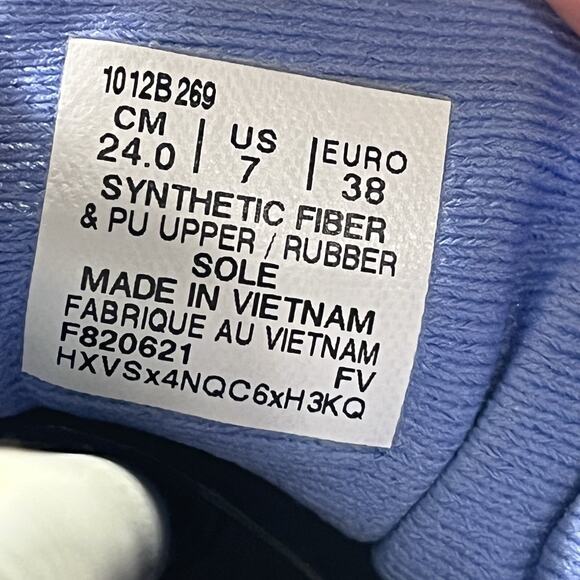 ASICS Women's GT-2000 10 White Periwinkle Blue Running Shoes Size 7 - Picture 5 of 8